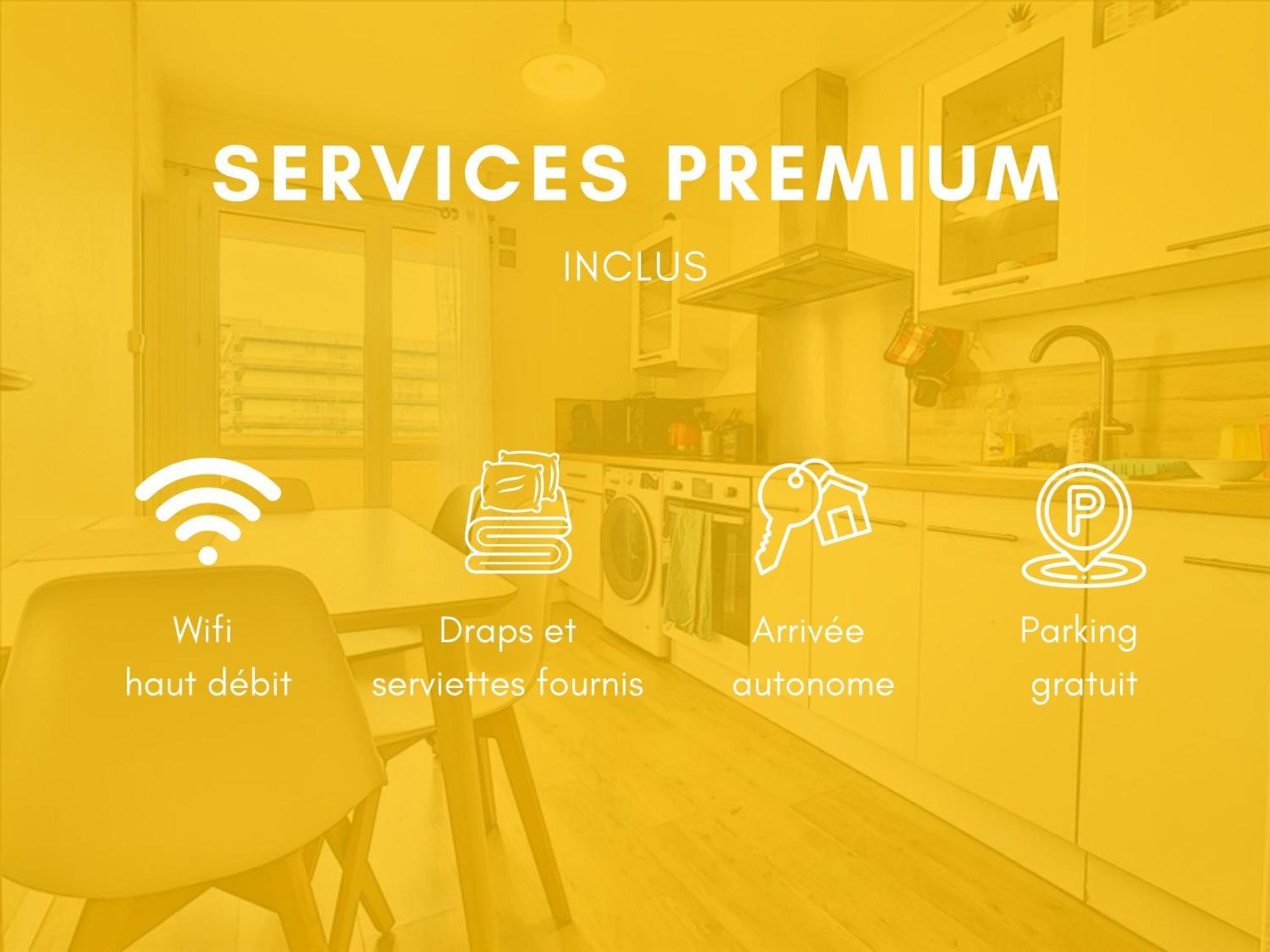 Ideal Groupe - Grands Espaces - 4 Chambres - Parking Gratuit - Proche Centre, Gare & Transports - Wifi - Offre Special De Reduction Jusqu'A -50 Le Mans Exterior foto
